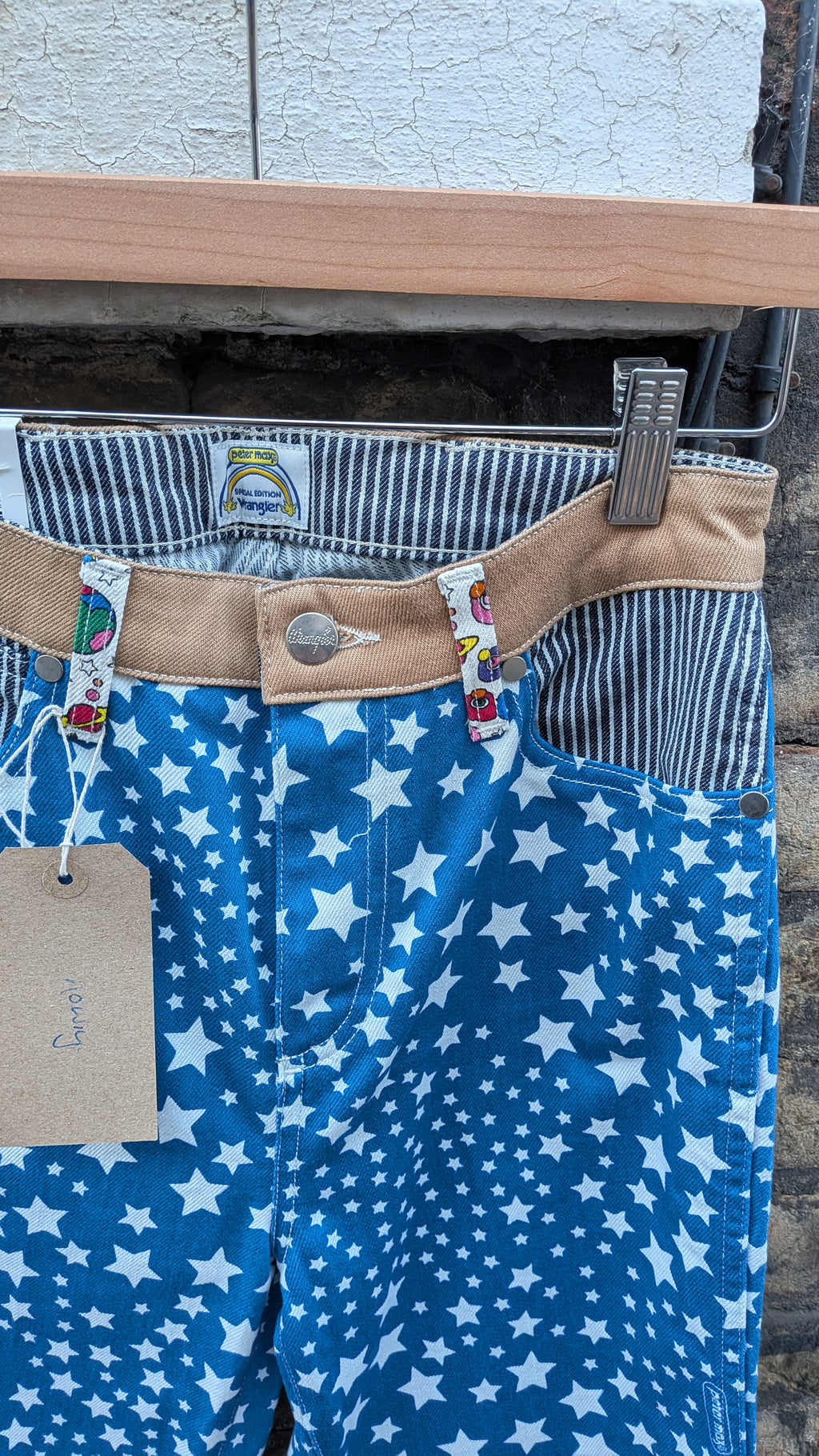 Wrangler x Peter Max Special Edition Jeans – Cropped Flare – Size 27 – BNWT