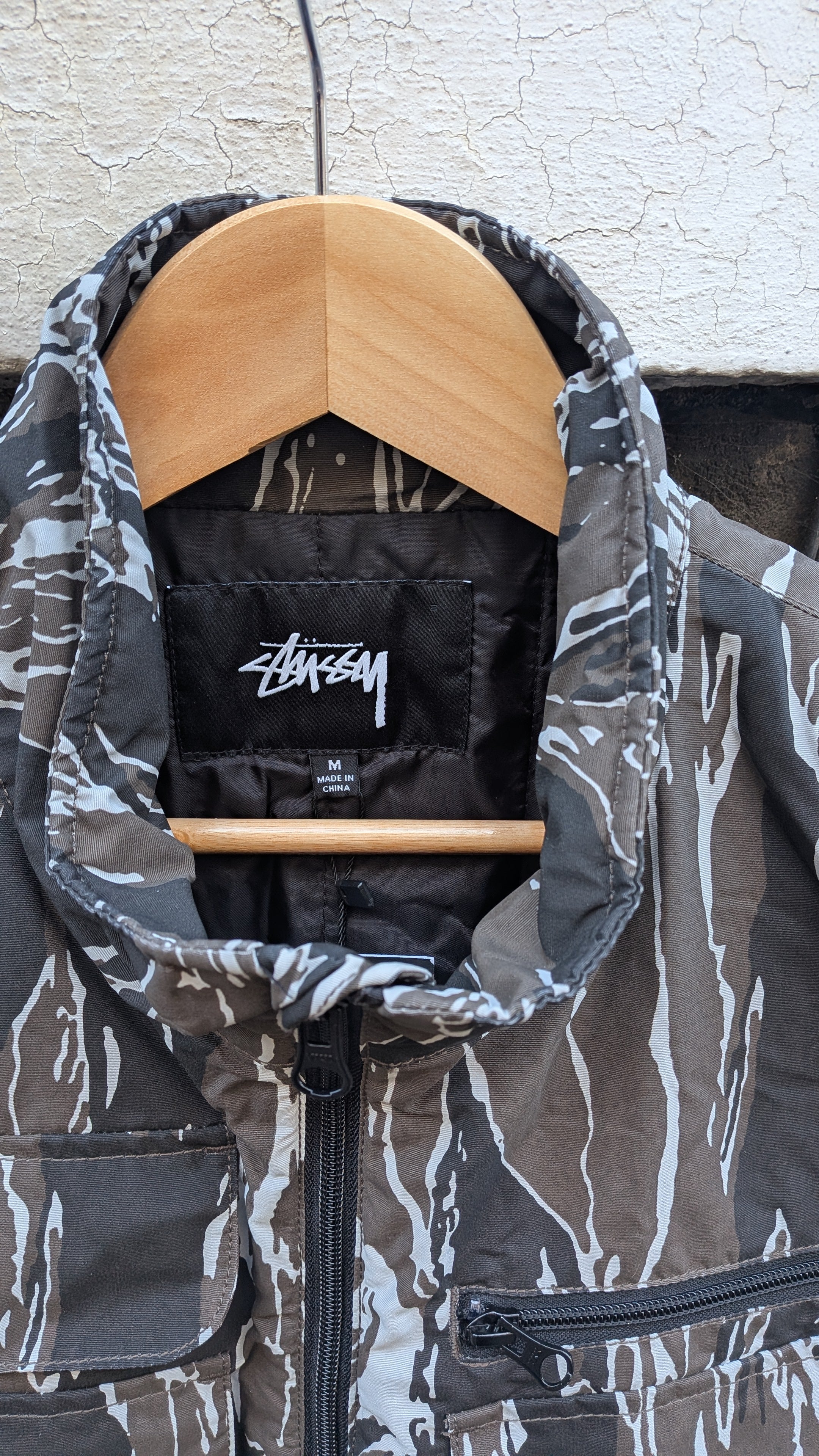 Stüssy Highland Vest – Tiger Camo - BNWT