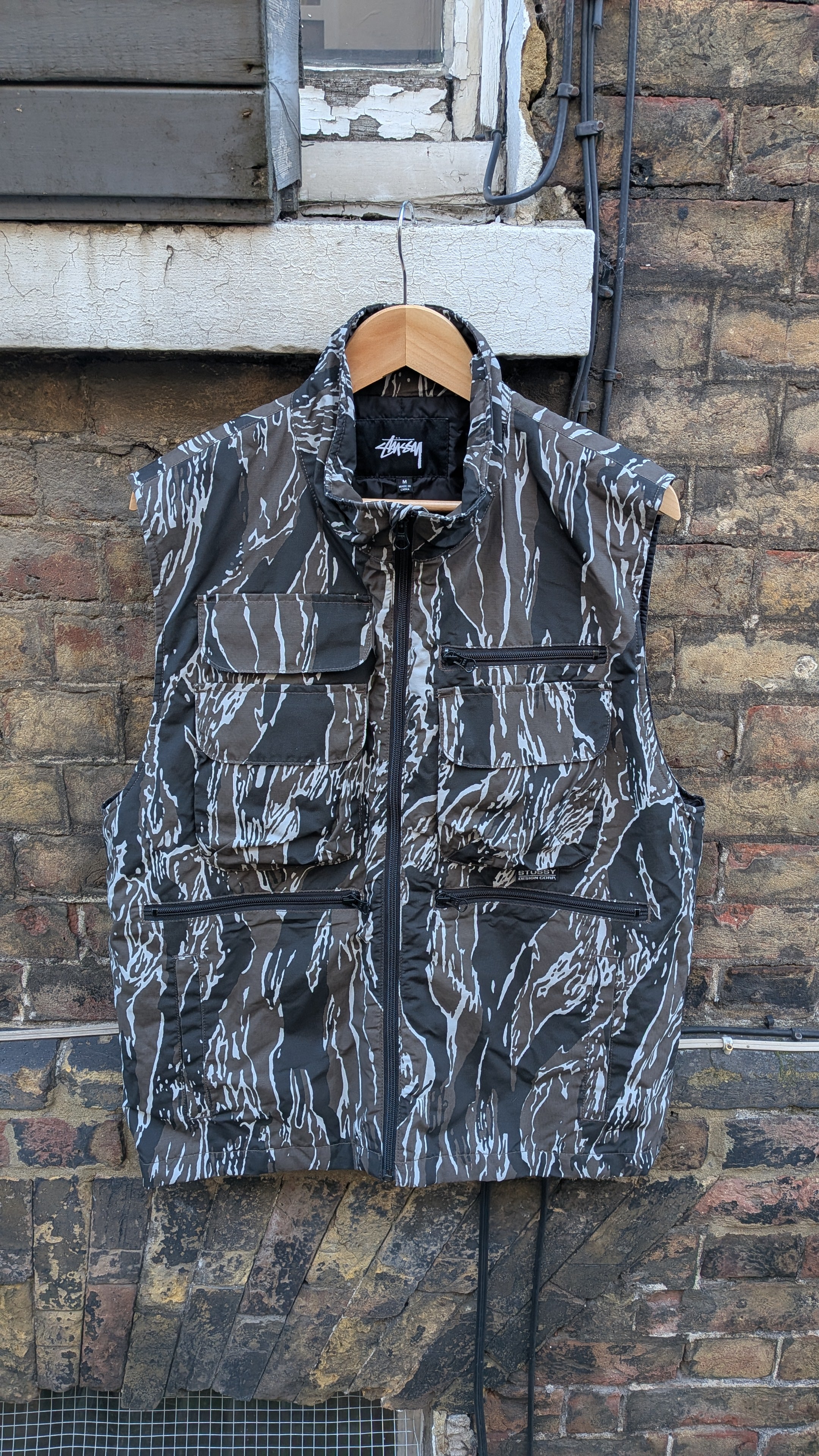 Stüssy Highland Vest – Tiger Camo - BNWT
