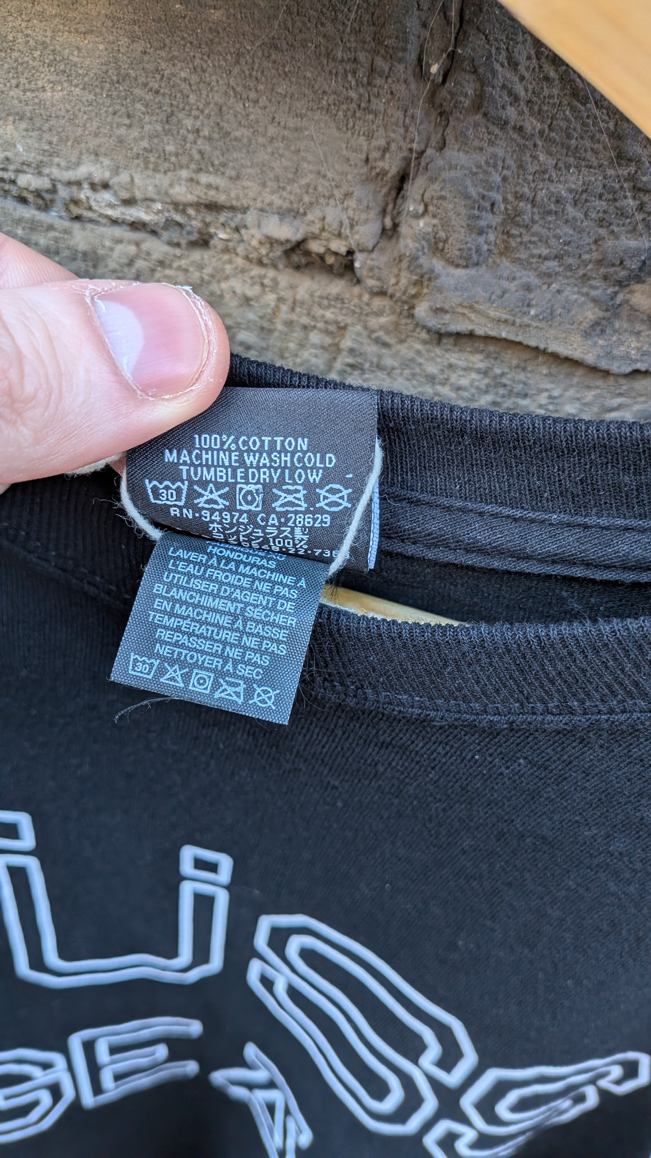 Stüssy “Stussy Gear” T-Shirt – Black (Medium)