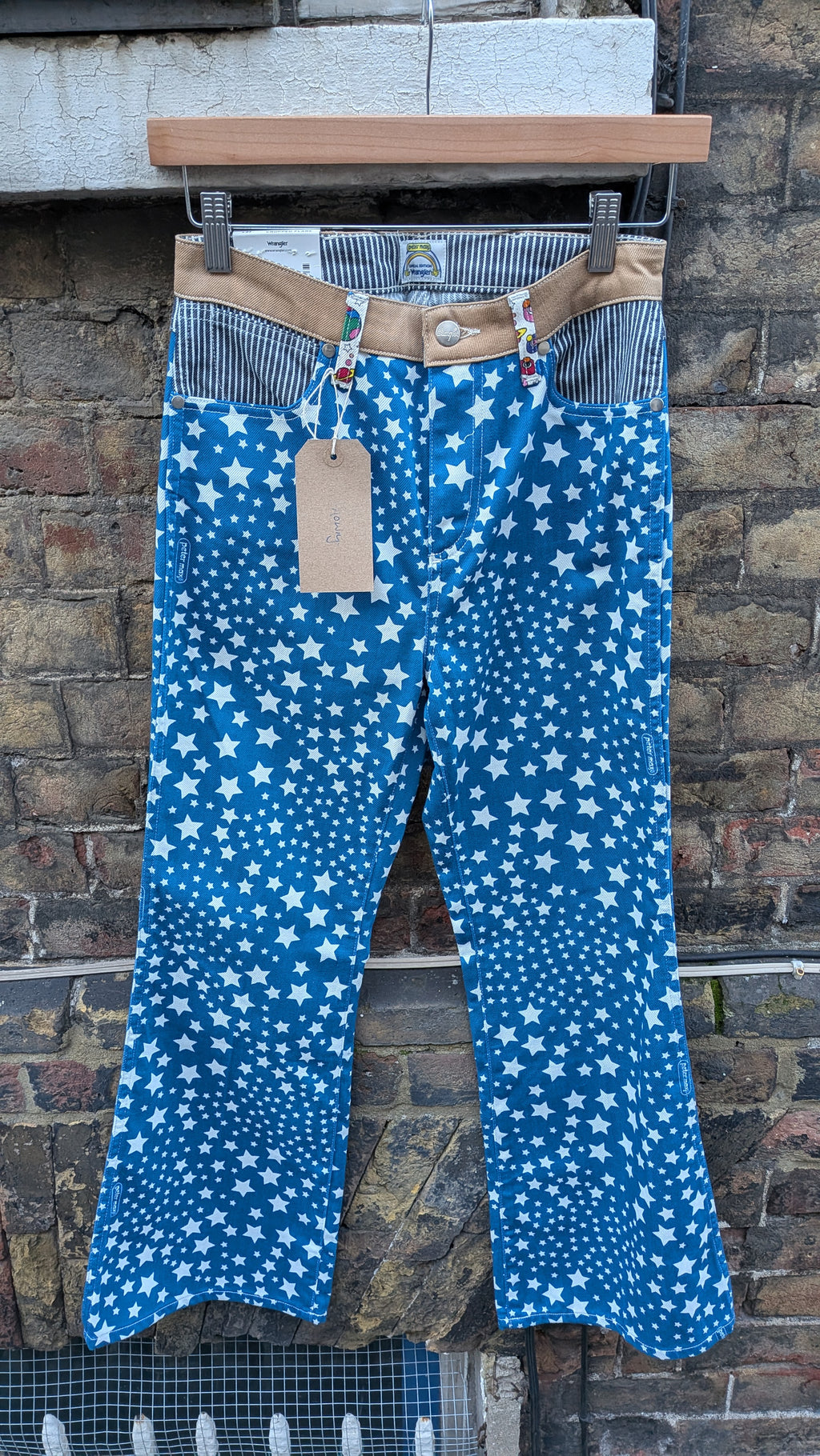 Wrangler x Peter Max Special Edition Jeans – Cropped Flare – Size 27 – BNWT