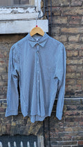 Steven Alan Gingham Shirt – Green/Navy Check (L) Made in USA